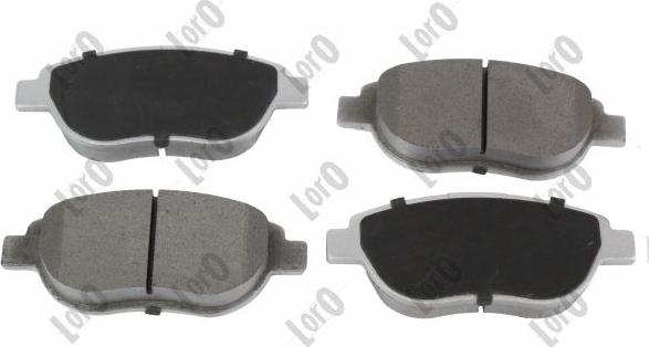 ABAKUS 231-01-019 - Set placute frana,frana disc aaoparts.ro