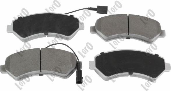 ABAKUS 231-01-018 - Set placute frana,frana disc aaoparts.ro