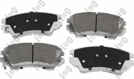 ABAKUS 231-01-151 - Set placute frana,frana disc aaoparts.ro