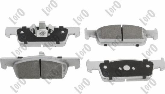 ABAKUS 231-01-160 - Set placute frana,frana disc aaoparts.ro