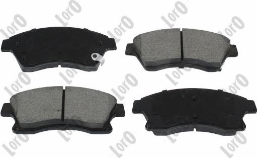 ABAKUS 231-01-104 - Set placute frana,frana disc aaoparts.ro