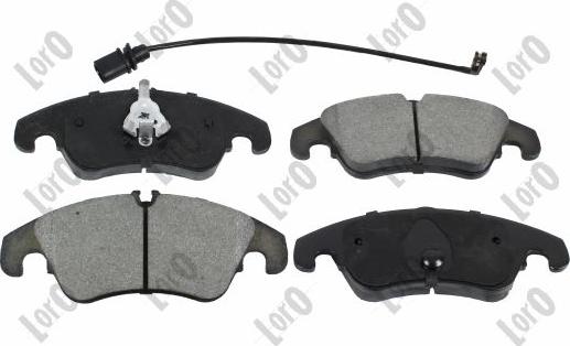 ABAKUS 231-01-115 - Set placute frana,frana disc aaoparts.ro