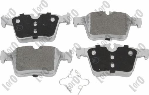 ABAKUS 231-01-187 - Set placute frana,frana disc aaoparts.ro