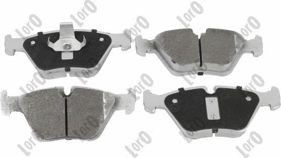 ABAKUS 231-01-125 - Set placute frana,frana disc aaoparts.ro