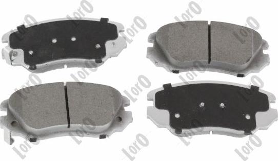 ABAKUS 231-01-121 - Set placute frana,frana disc aaoparts.ro