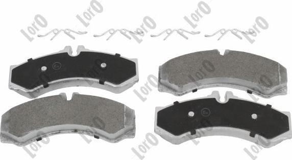 ABAKUS 231-01-127 - Set placute frana,frana disc aaoparts.ro
