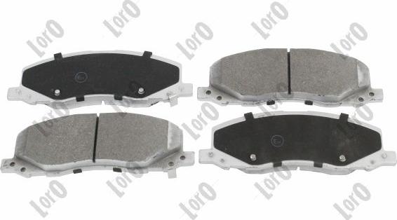 ABAKUS 231-01-315 - Set placute frana,frana disc aaoparts.ro