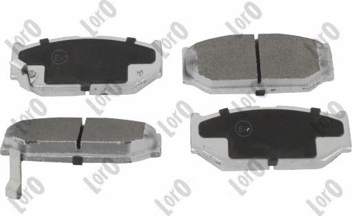 ABAKUS 231-01-299 - Set placute frana,frana disc aaoparts.ro