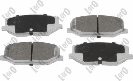 ABAKUS 231-01-249 - Set placute frana,frana disc aaoparts.ro