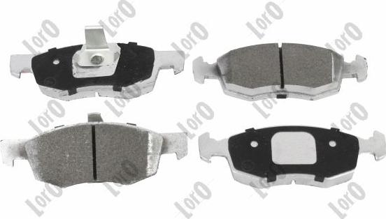 ABAKUS 231-01-263 - Set placute frana,frana disc aaoparts.ro