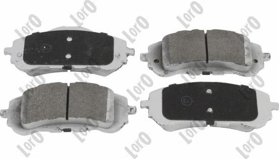 ABAKUS 231-01-209 - Set placute frana,frana disc aaoparts.ro