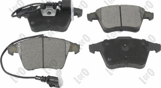 ABAKUS 231-01-204 - Set placute frana,frana disc aaoparts.ro