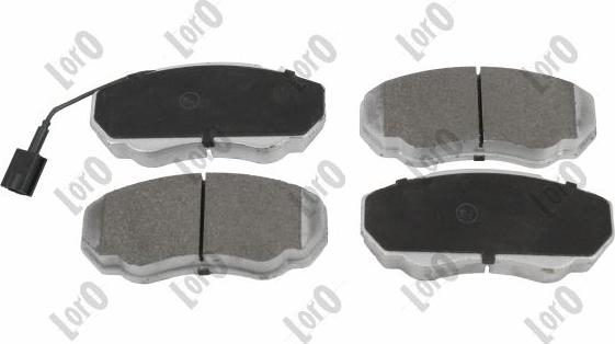 ABAKUS 231-01-200 - Set placute frana,frana disc aaoparts.ro