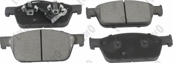 ABAKUS 231-01-208 - Set placute frana,frana disc aaoparts.ro