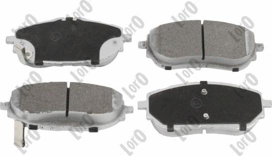 ABAKUS 231-01-222 - Set placute frana,frana disc aaoparts.ro