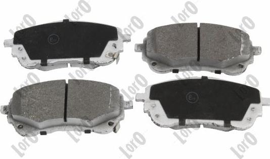 ABAKUS 231-01-275 - Set placute frana,frana disc aaoparts.ro