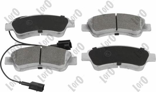 ABAKUS 231-02-094 - Set placute frana,frana disc aaoparts.ro