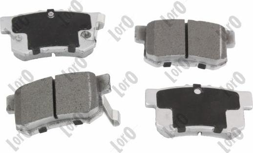 ABAKUS 231-02-044 - Set placute frana,frana disc aaoparts.ro