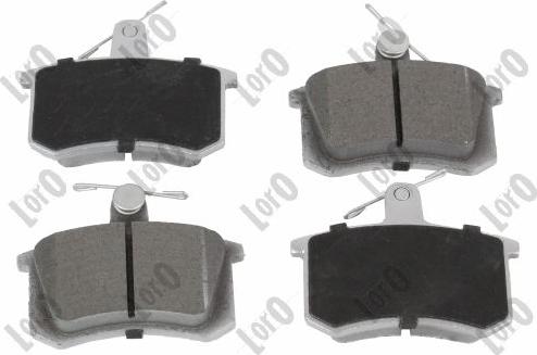 ABAKUS 231-02-047 - Set placute frana,frana disc aaoparts.ro