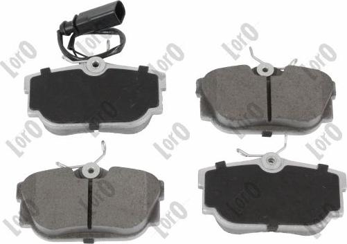 ABAKUS 231-02-055 - Set placute frana,frana disc aaoparts.ro