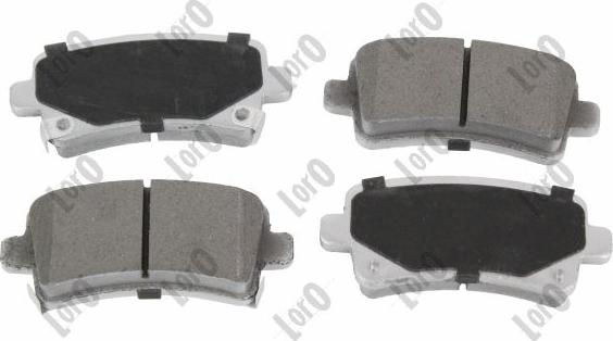 ABAKUS 231-02-050 - Set placute frana,frana disc aaoparts.ro