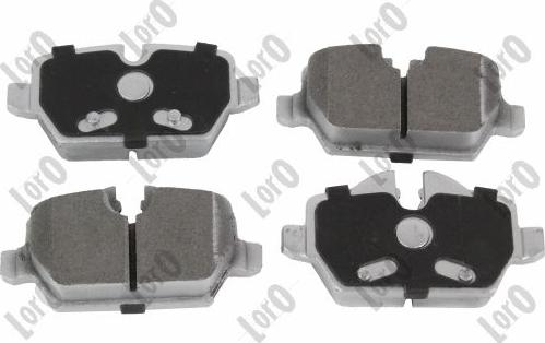 ABAKUS 231-02-051 - Set placute frana,frana disc aaoparts.ro