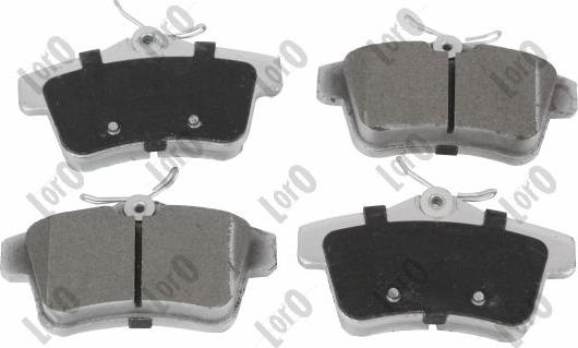 ABAKUS 231-02-060 - Set placute frana,frana disc aaoparts.ro