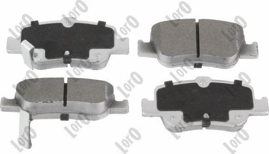 ABAKUS 231-02-067 - Set placute frana,frana disc aaoparts.ro