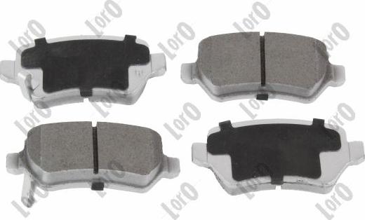 ABAKUS 231-02-002 - Set placute frana,frana disc aaoparts.ro