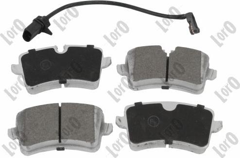 ABAKUS 231-02-075 - Set placute frana,frana disc aaoparts.ro