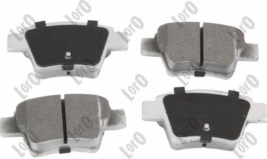 ABAKUS 231-02-078 - Set placute frana,frana disc aaoparts.ro