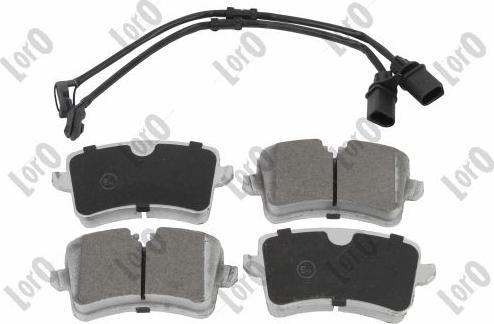 ABAKUS 231-02-143 - Set placute frana,frana disc aaoparts.ro