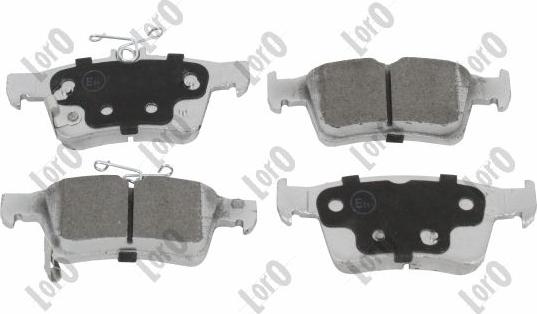 ABAKUS 231-02-160 - Set placute frana,frana disc aaoparts.ro