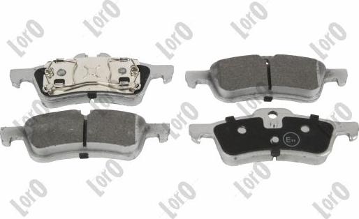 ABAKUS 231-02-104 - Set placute frana,frana disc aaoparts.ro