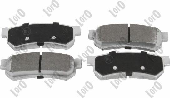 ABAKUS 231-02-106 - Set placute frana,frana disc aaoparts.ro