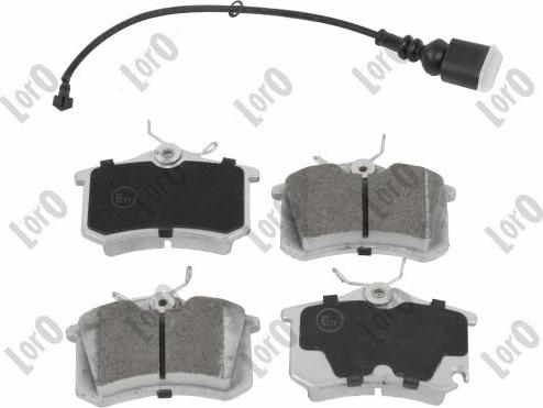 ABAKUS 231-02-107 - Set placute frana,frana disc aaoparts.ro