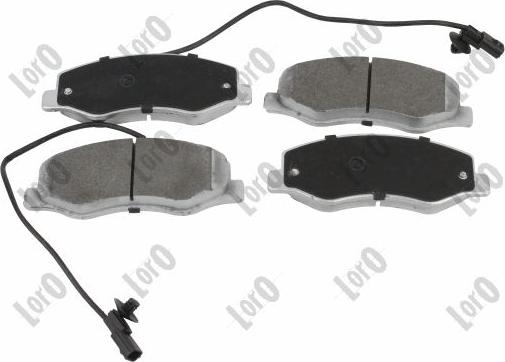 ABAKUS 231-02-116 - Set placute frana,frana disc aaoparts.ro