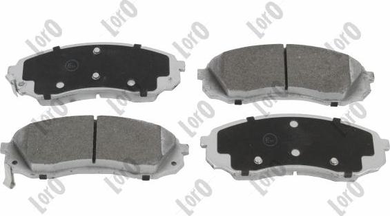 ABAKUS 231-02-134 - Set placute frana,frana disc aaoparts.ro