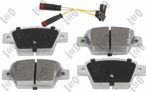 ABAKUS 231-02-130 - Set placute frana,frana disc aaoparts.ro