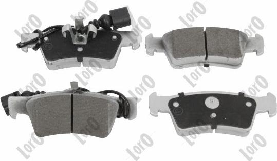 ABAKUS 231-02-138 - Set placute frana,frana disc aaoparts.ro