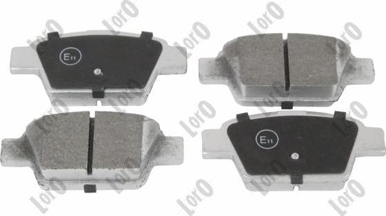 ABAKUS 231-02-121 - Set placute frana,frana disc aaoparts.ro