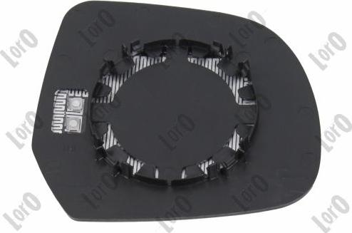 ABAKUS 2735G03 - Sticla oglinda, oglinda retrovizoare exterioara aaoparts.ro