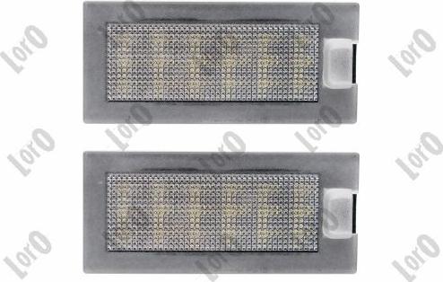 ABAKUS L16-210-0010LED - Iluminare numar de circulatie aaoparts.ro