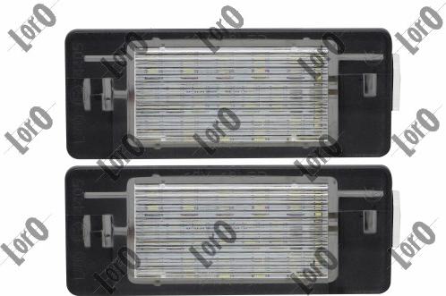 ABAKUS L37-210-0004LED - Iluminare numar de circulatie aaoparts.ro