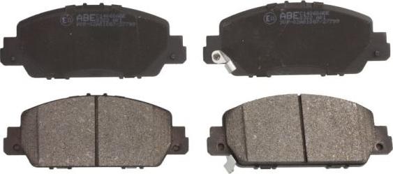 ABE C14060ABE - Set placute frana,frana disc aaoparts.ro