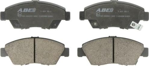 ABE C14033ABE - Set placute frana,frana disc aaoparts.ro