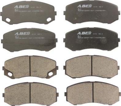 ABE C15047ABE - Set placute frana,frana disc aaoparts.ro