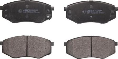 ABE C10530ABE - Set placute frana,frana disc aaoparts.ro