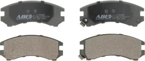 ABE C11035ABE - Set placute frana,frana disc aaoparts.ro