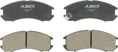 ABE C13031ABE - Set placute frana,frana disc aaoparts.ro